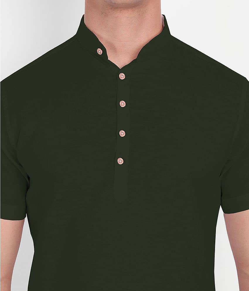 Vida Loca - Peach Cotton Slim Fit Men's Casual Shirt ( Pack of 1 ) view 2