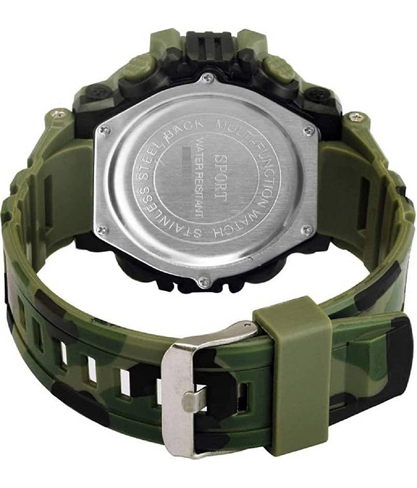 Harbor Multicolor Silicon Digital Men's Watch view 2