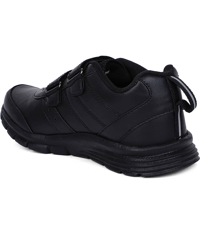 Bata - Black Boy's School Shoes ( 1 Pair ) view 2