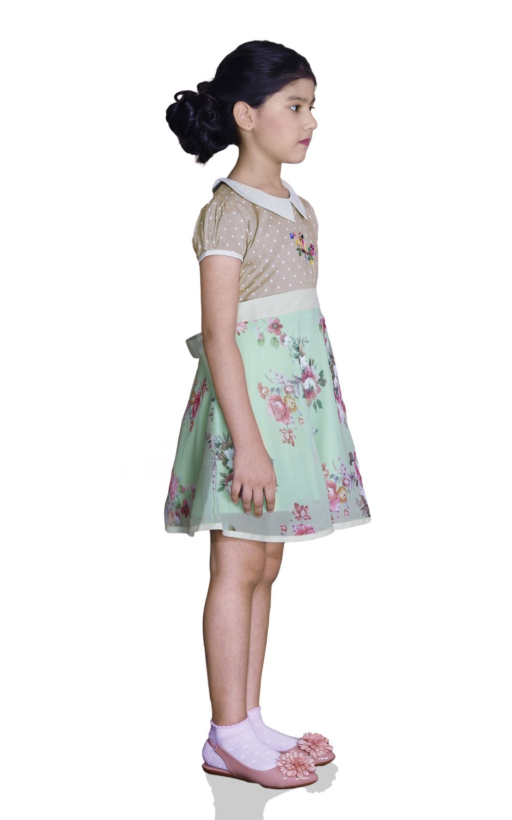 DE CHEVALERiE en Rouge - HoneyDew Opal Frock- Pastels 3- 4 Years view 2