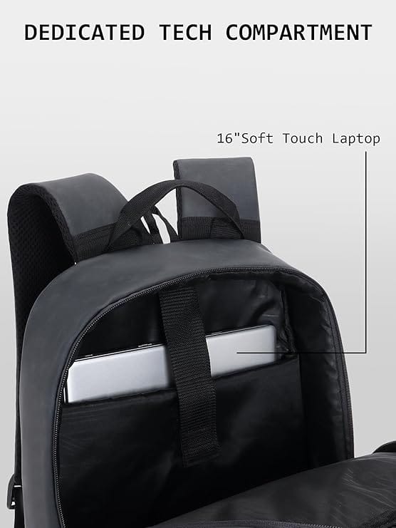 WESSLEY Two-Tone Backpack - Stylish & Durable School/Travel Bag view 2