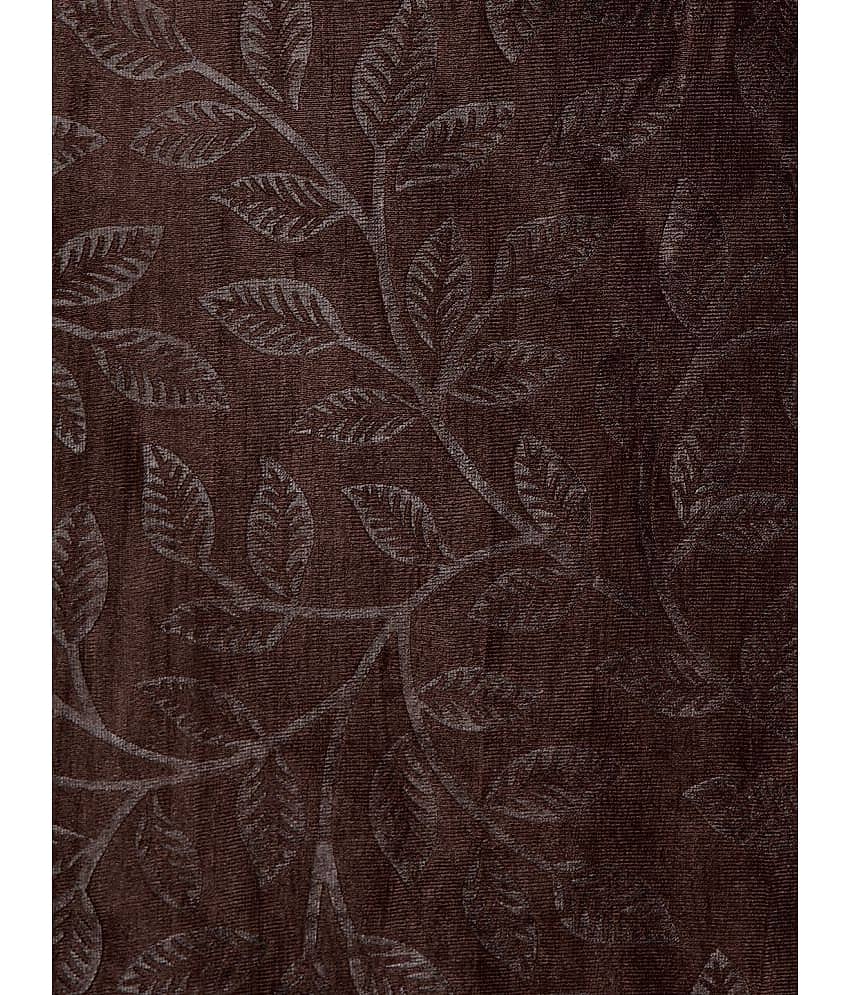 Cortina - Floral Embossed Room Darkening Eyelet Curtain-9 Ft-pack of 2 view 2