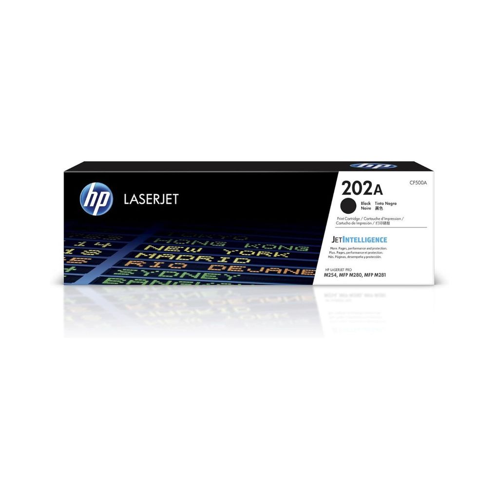 HP 202A Black Original LaserJet Toner Cartridge (CF500A) view 2