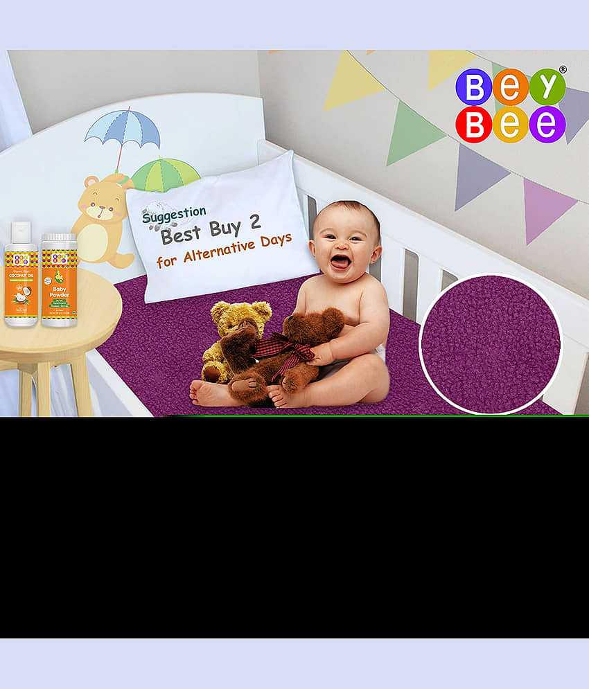 Bey Bee Grey Laminated Waterproof Sheet ( 100 cm × 70 cm - 1 pcs ) view 2
