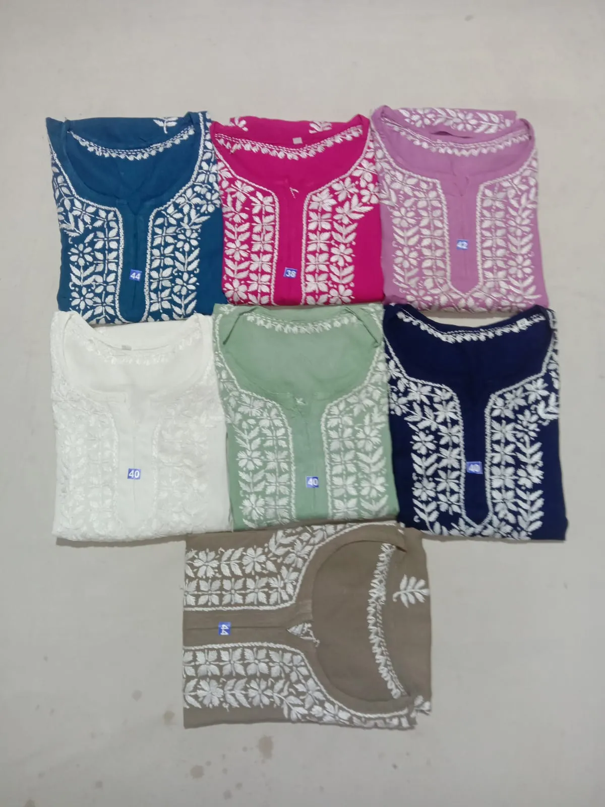 HAND WORK SHORT KURTI view 2
