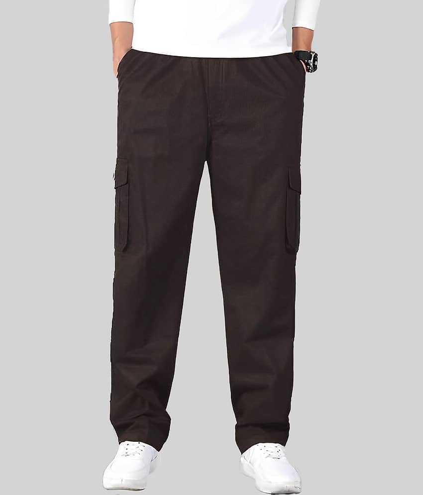 Reoutlook Regular Flat Men's Cargos - Grey ( Pack of 1 )