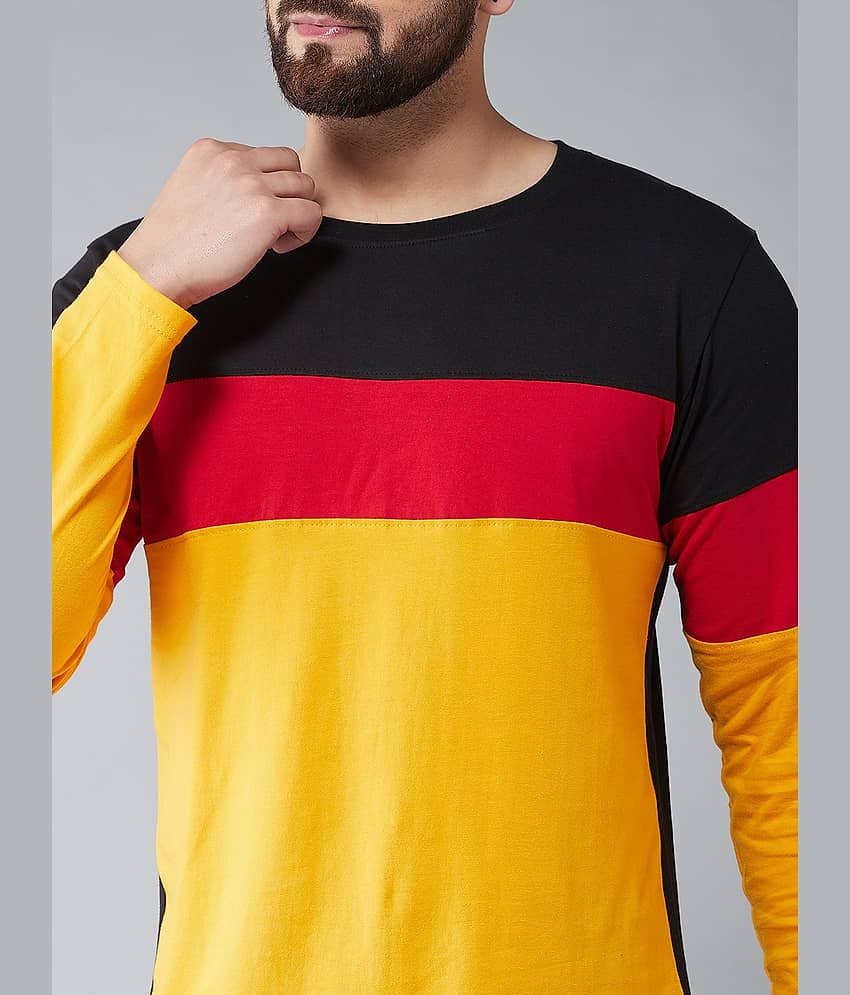 The Dry State - Multicolor Cotton Regular Fit Men's T-Shirt ( Pack of 1 ) view 2