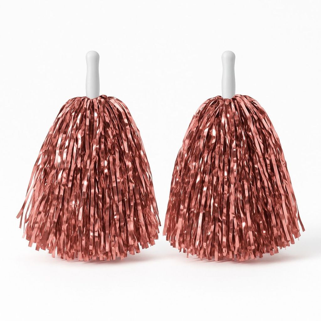 Cheerlead Pom Poms Rose Gold - 1PC