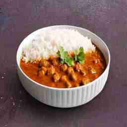 Chhole chawal