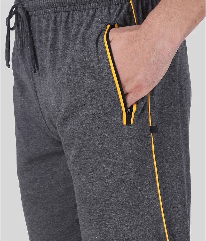Neo Garments - Charcoal Cotton Men's Trackpants ( Pack of 1 ) view 2