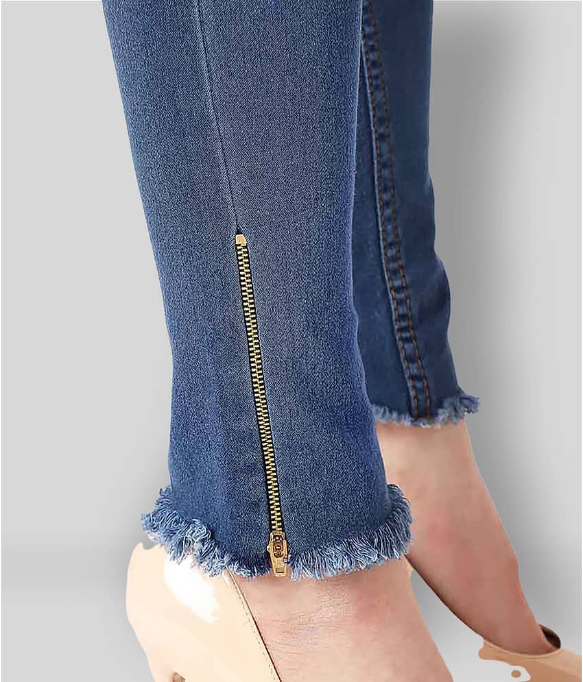 Miss Chase - Blue Denim Women's Jeans ( Pack of 1 ) view 2
