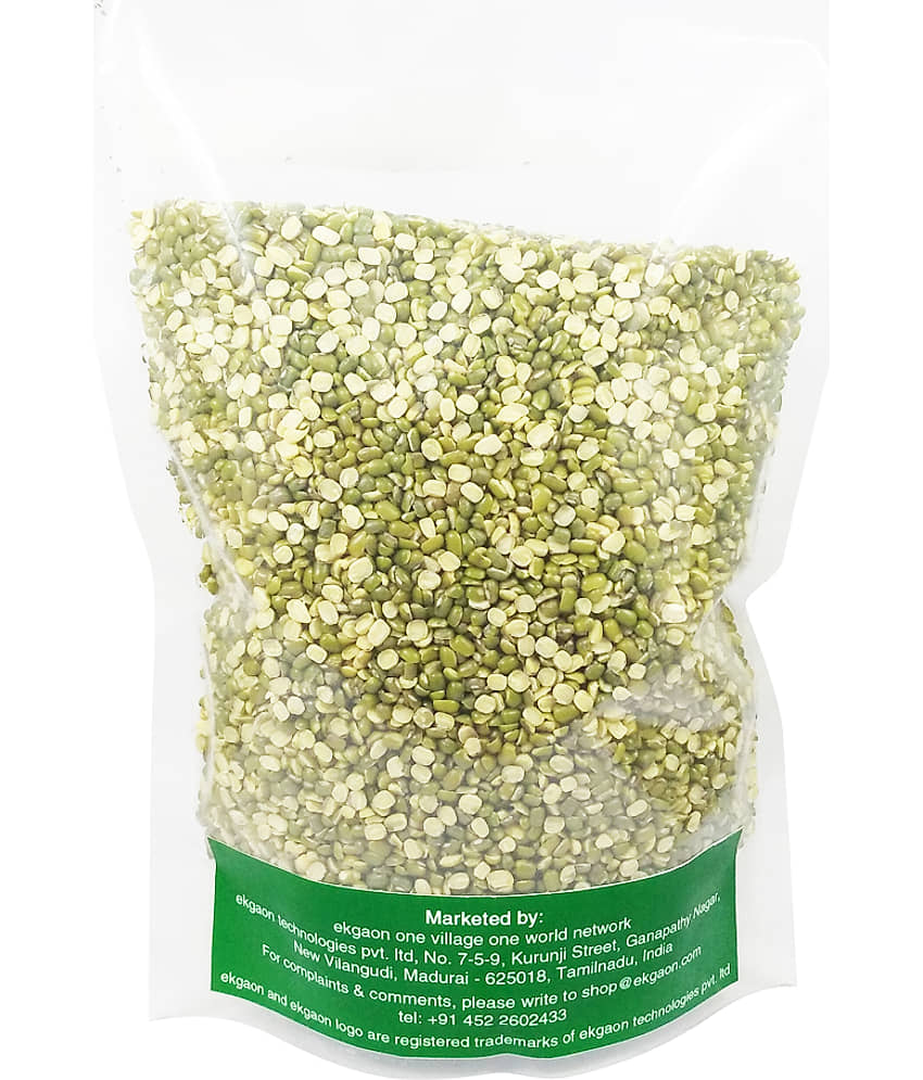 Ekgaon Unpolished Desi Moong Dal - Chhilka 450 gm view 2