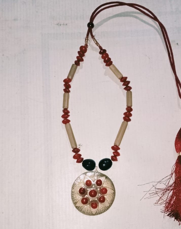 Bamboo Necklace view 2