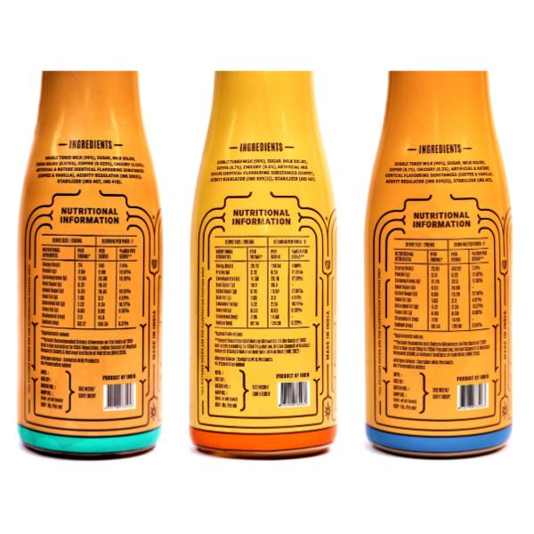 SOLH Assorted Cold Coffee Smooth, Creamy & Intense Bottle 200 Ml (Pack of 24) view 2