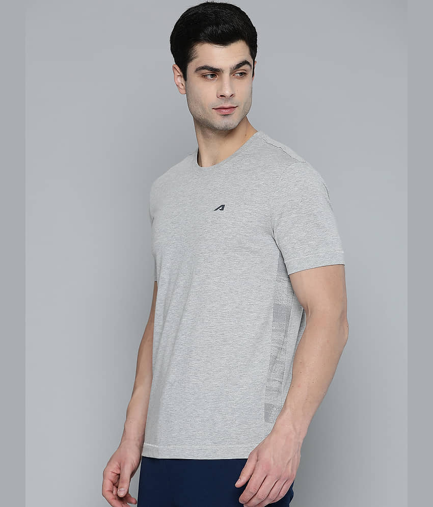 Alcis - Polyester Slim Fit Grey Men's Sports T-Shirt ( Pack of 1 ) view 2