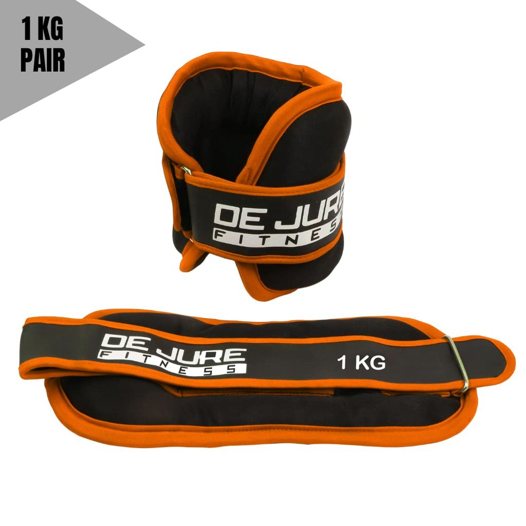 DE JURE FITNESS Ankle & Wrist Weight Set, Adjustable Strap view 2
