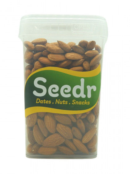 Seedr American Almonds Regular, 500 gm