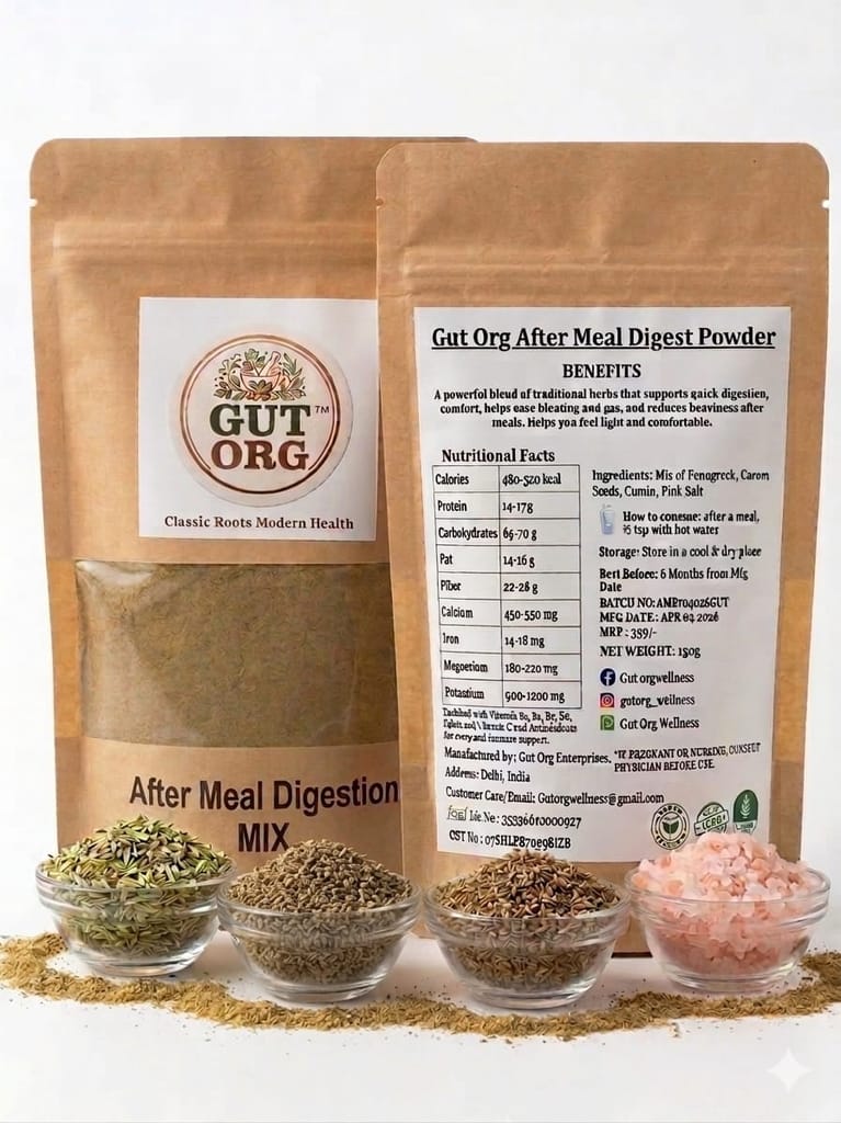 GUT ORG After Meal Digest Powder 150g view 2