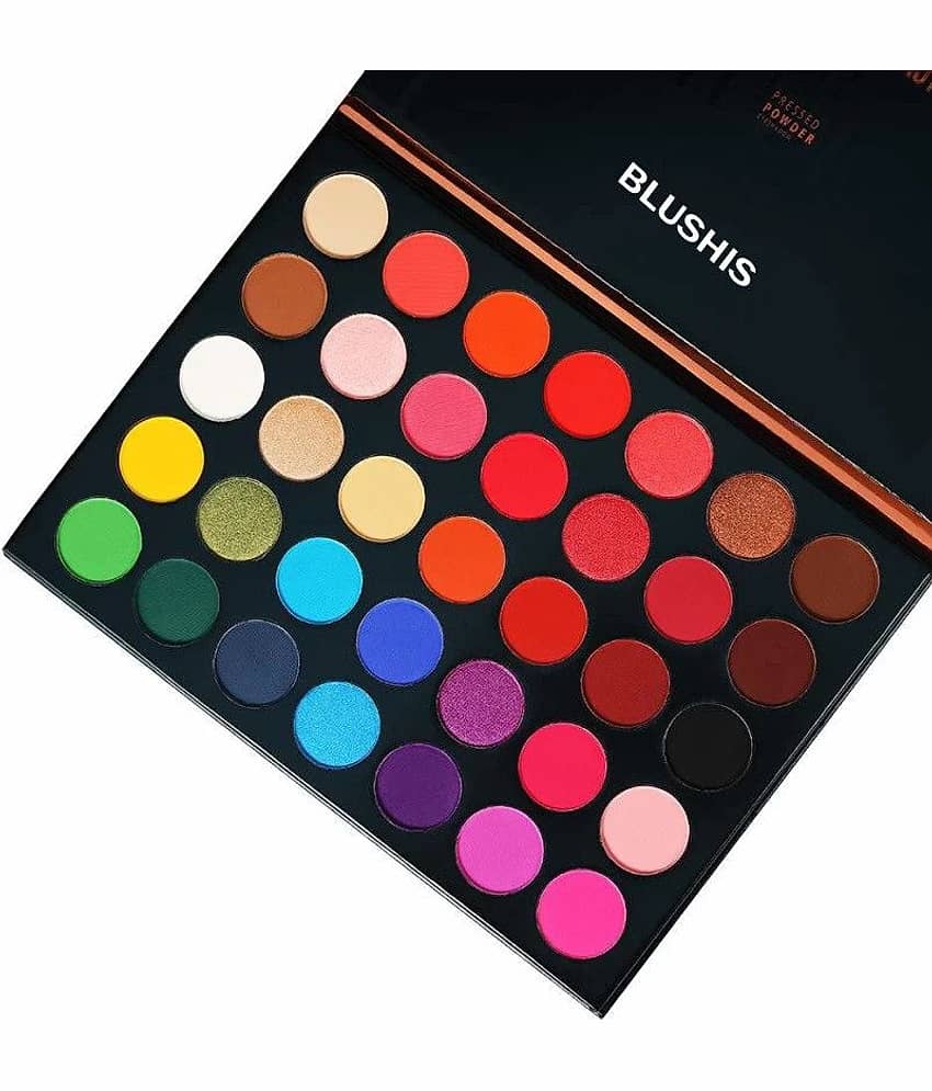 BLUSHIS Multicolour Bold and Vibrant Eyeshadow Palette 35 Shades view 2
