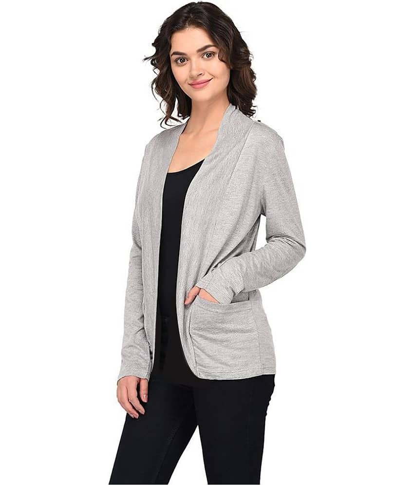 Goodluck Cotton Shrugs - Grey view 2