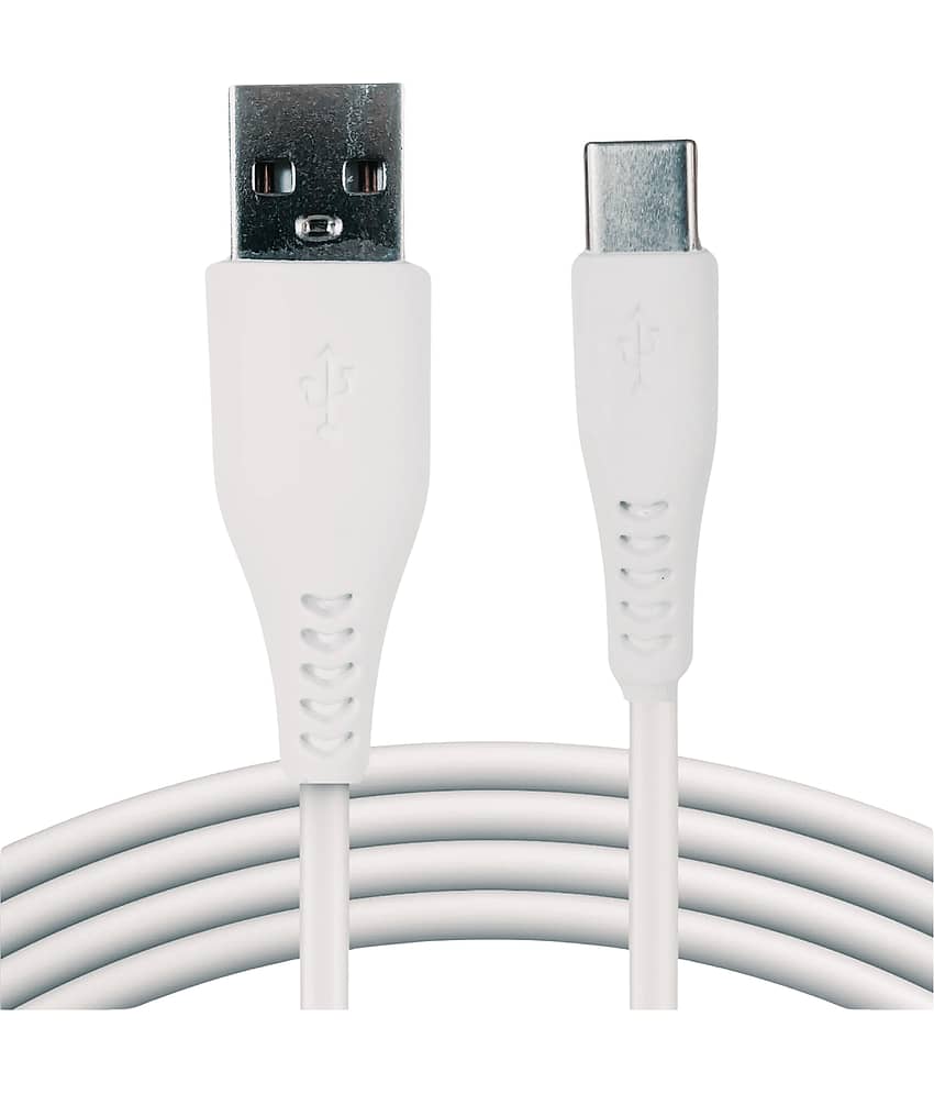 Plugtech UC-02 1 Metre Long Type C Premium Braided 3A USB Cable with Charge & Data Transfer Function for Type-C Devices
