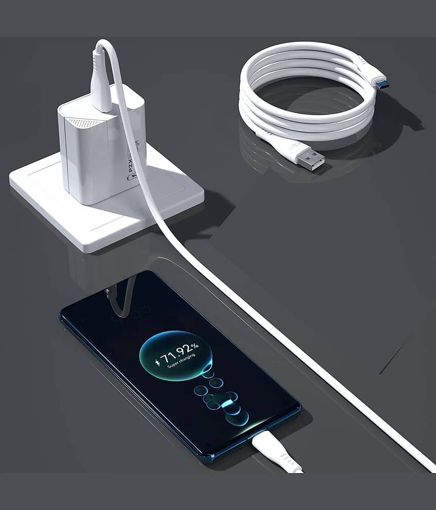 Plugtech UC-02 1 Metre Long Type C Premium Braided 3A USB Cable with Charge & Data Transfer Function for Type-C Devices view 2
