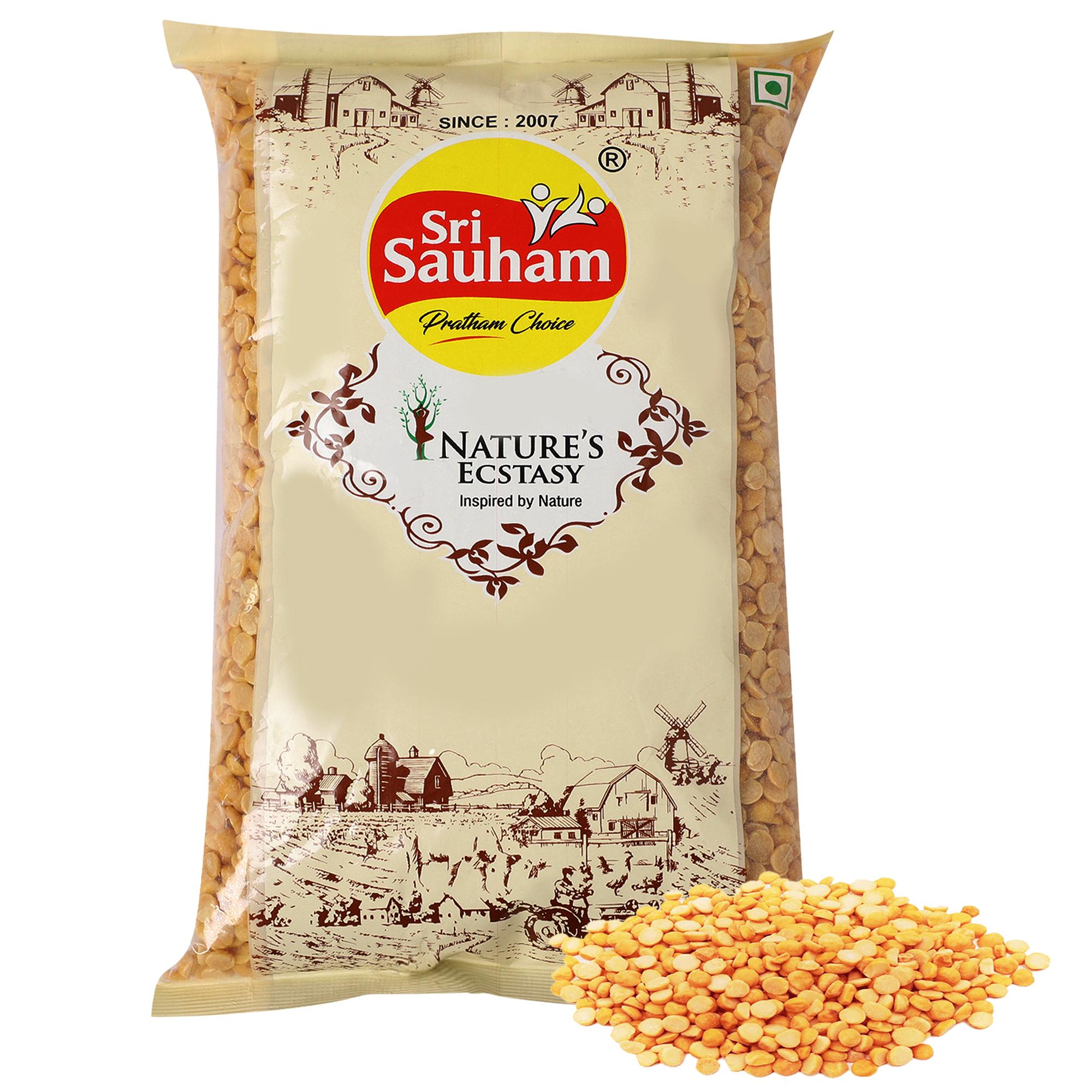 Sri Sauham Premium Arhar Dal / Toor Dal / Split Red Gram