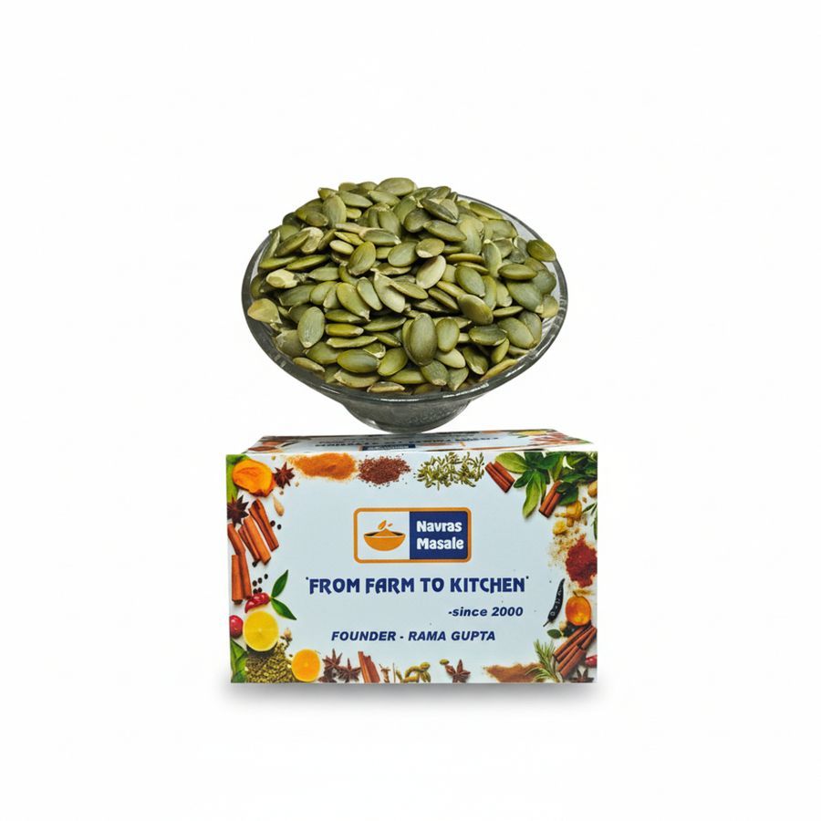 Navras Masale Pumpkin Seeds - 200 gm - One stand-up pouch view 2