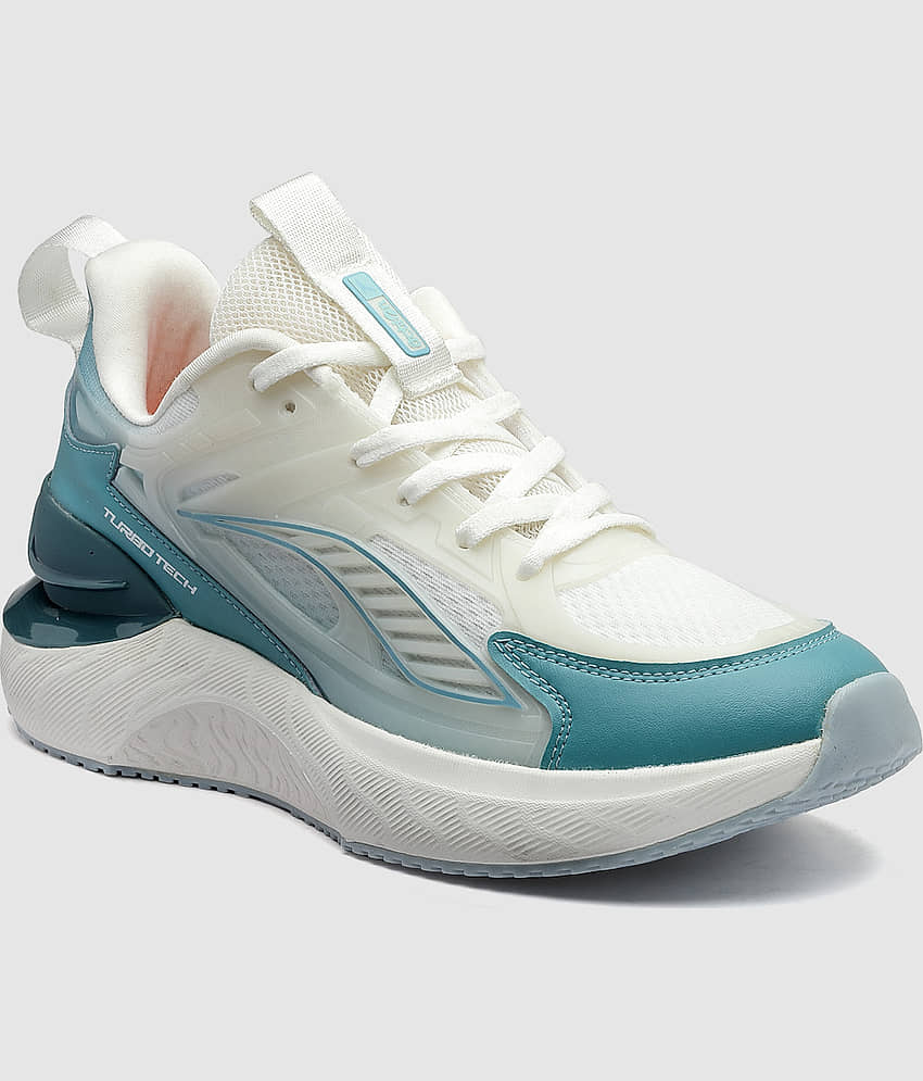 Action White Men's Sports Running Shoes view 2