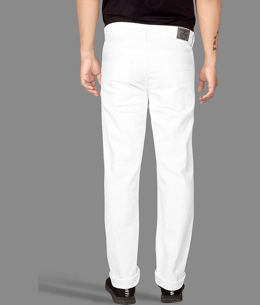 JB JUST BLACK Regular Fit Solid Men's Jeans - White ( Pack of 1 ) view 2