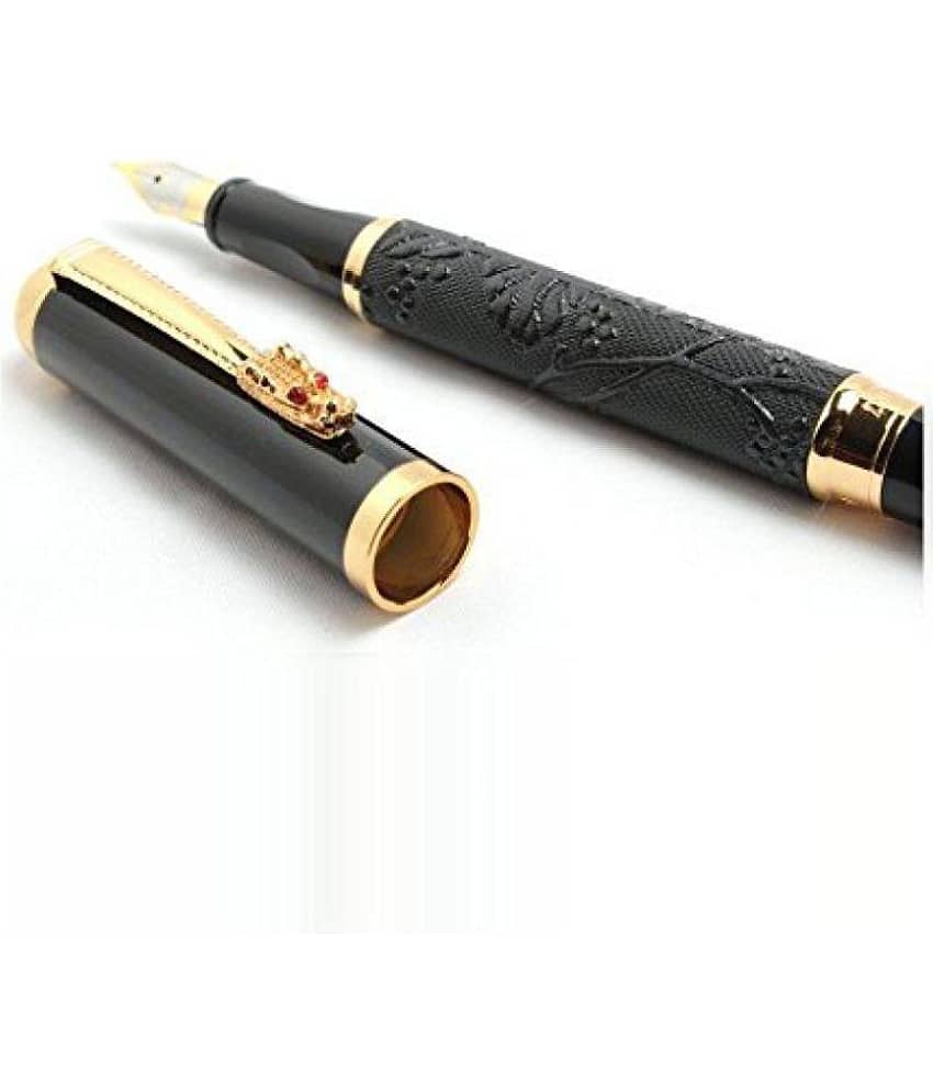 Hayman - Black Extra Fine Line Fountain Pen (Pack of 1) view 2