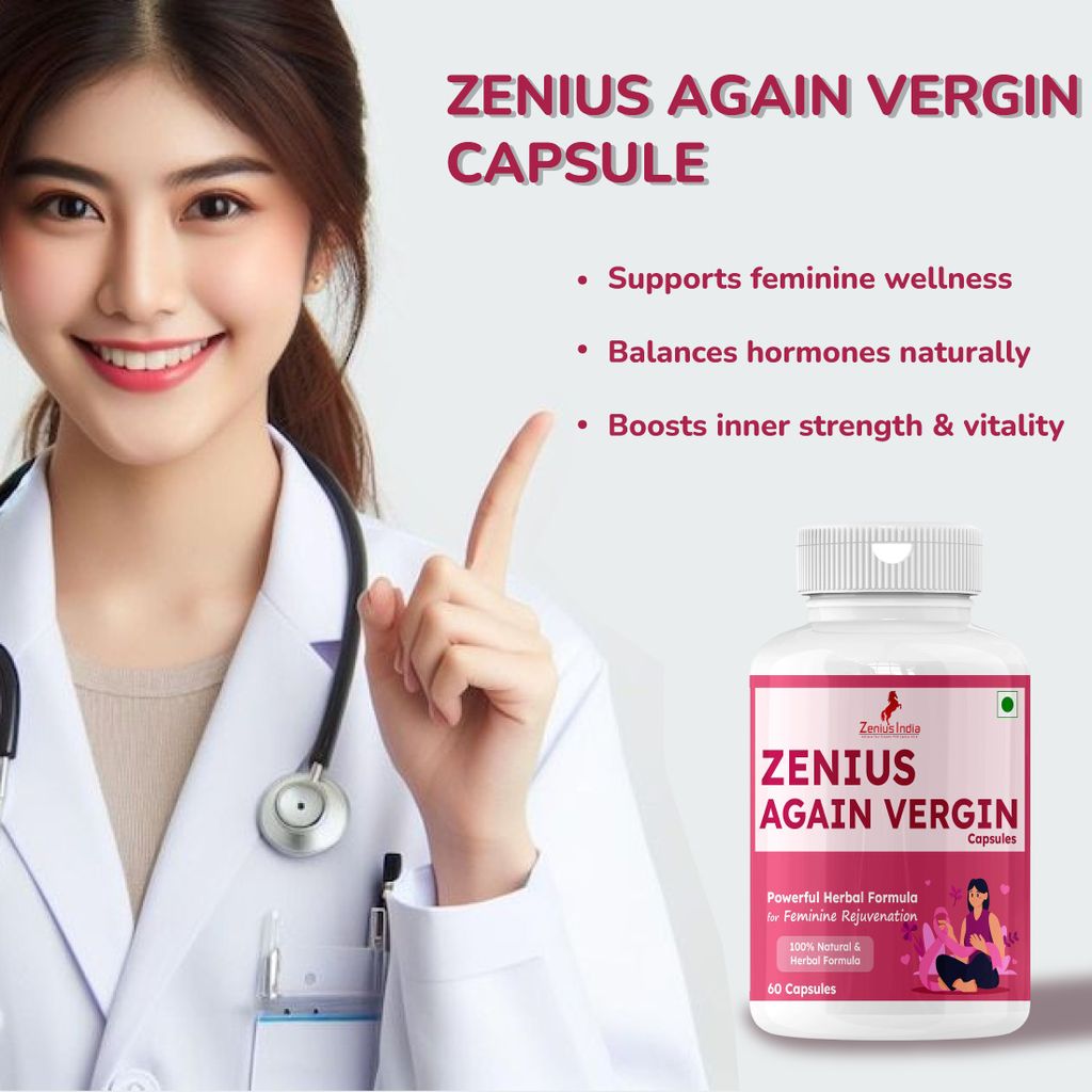 Zenius Again Vergin Capsule for Women Health and Wellness | Women Sensual Capsule view 2