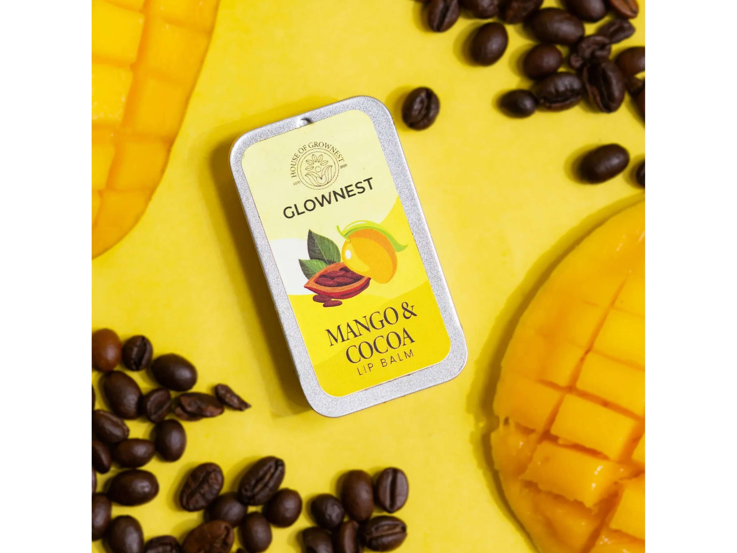 Grownest Mango & Cocoa Lip Balm (10g) view 2