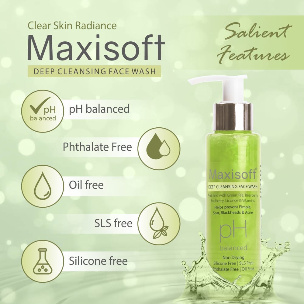 Maxisoft Deep Cleansing Face Wash 100 ml view 2