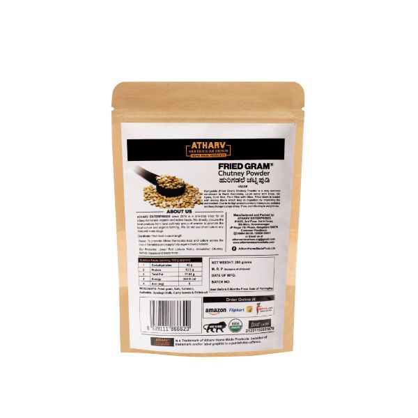 ATHARV Friedgram Chutney Powder (200g) view 2