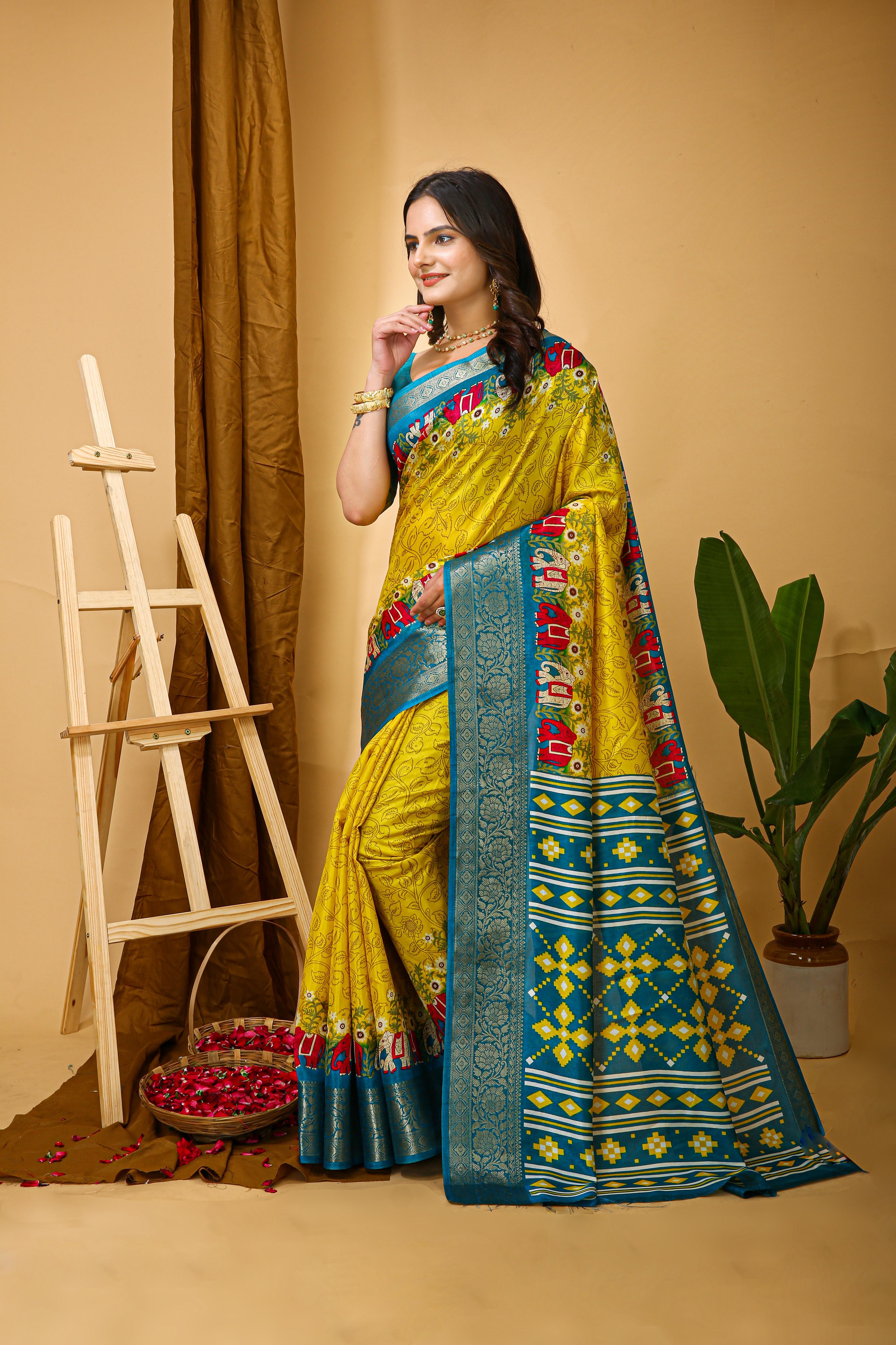 Dola Silk Saree For Wedding view 2
