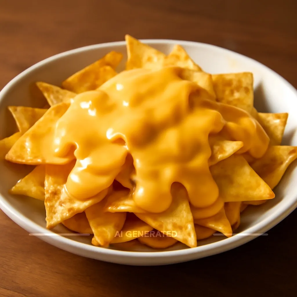 Nachos With Cheese Sauce