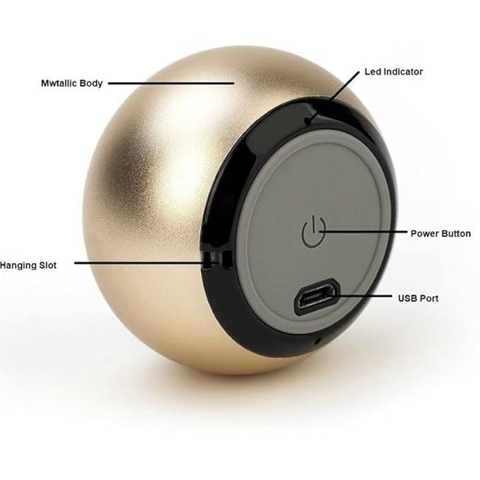 M3 Mini Wireless Bluetooth Round Speaker for Home, Picnic, Indoor and Outdoor view 2