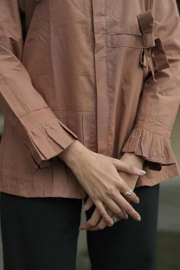 Brown Shirt view 2