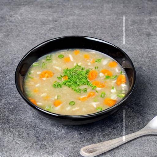 Leg piece butter soup