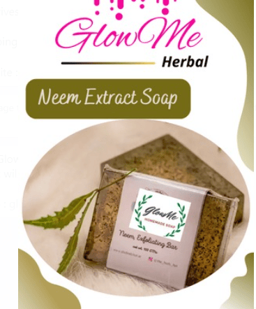 Glow me 100% Natural Neem Extract Soap view 2