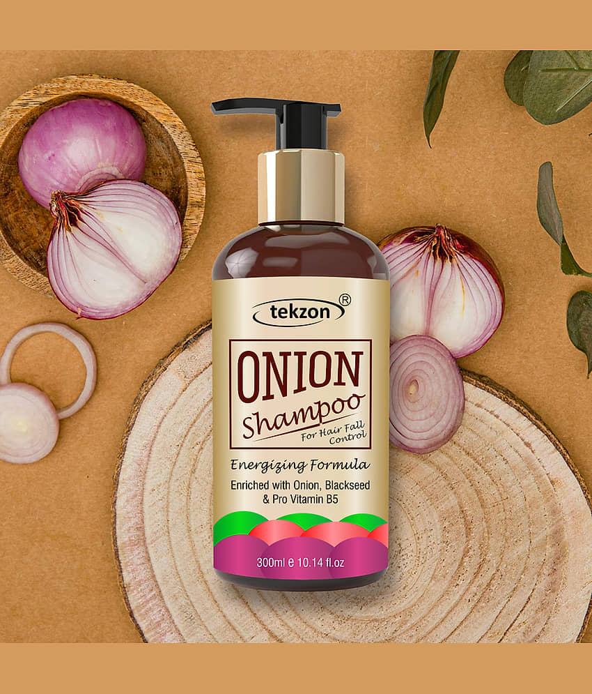 TEKZON Red Onion Black Seed Oil Shampoo with Red Onion Seed Oil Extract Shampoo 300 mL view 2