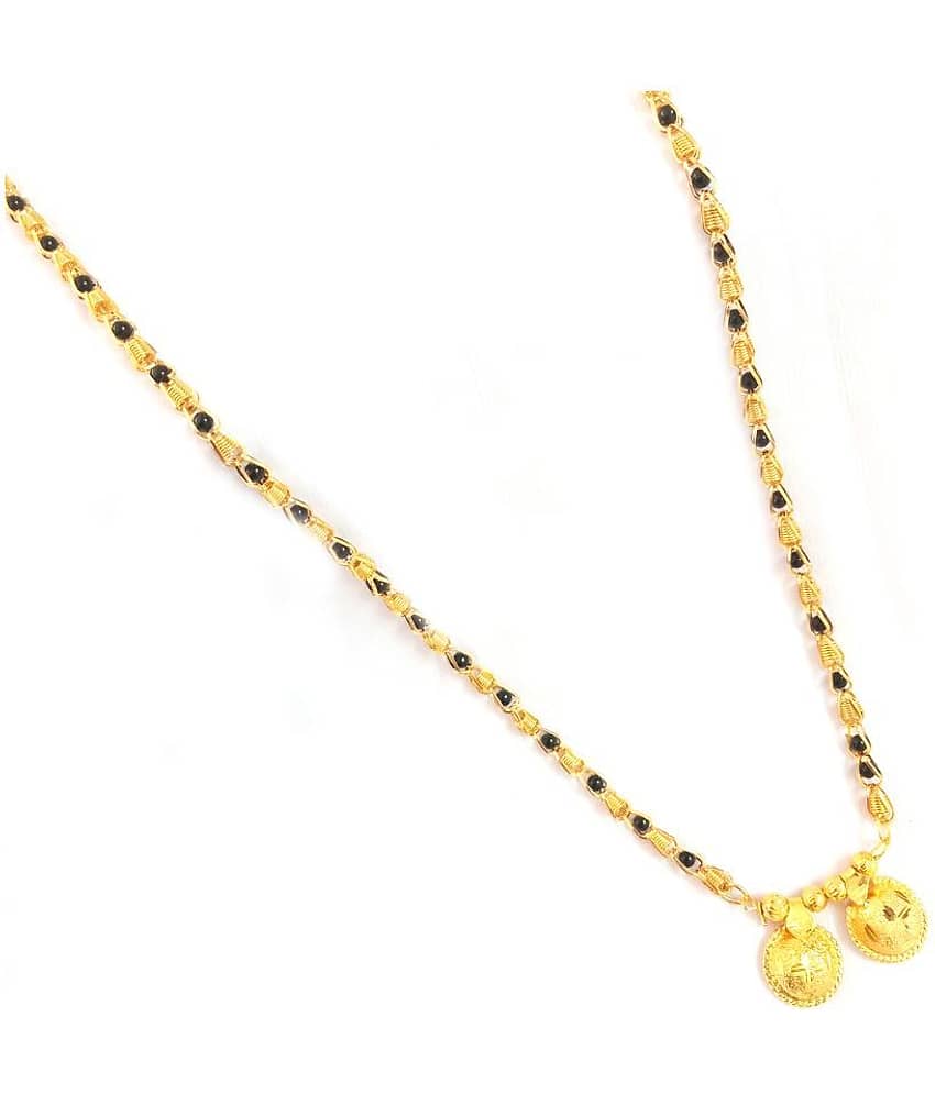 Shankhraj Mall Gold Plated Letest & Designer Mangalsutra For Women-100336 view 2