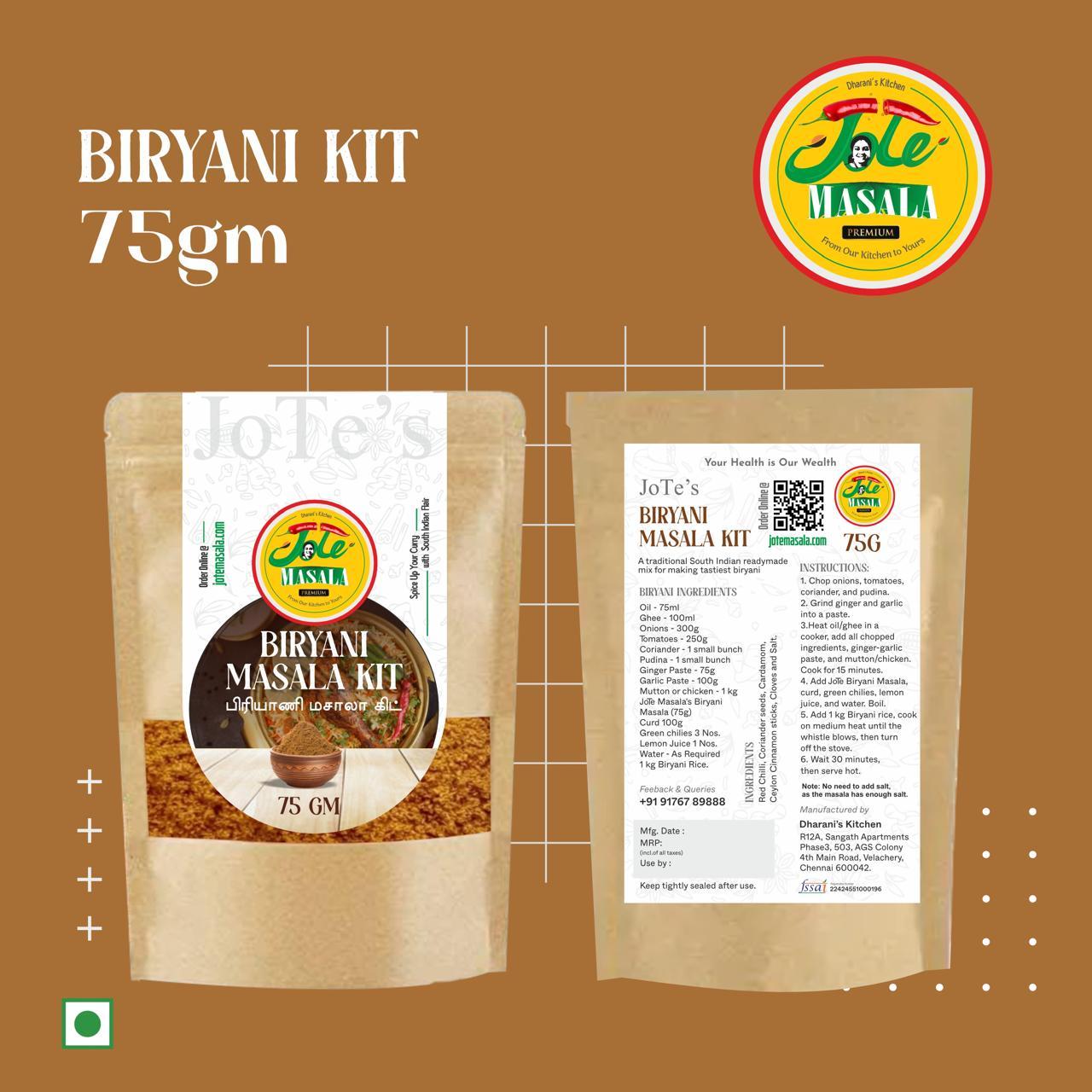 Biryani Masala - 75gm view 2
