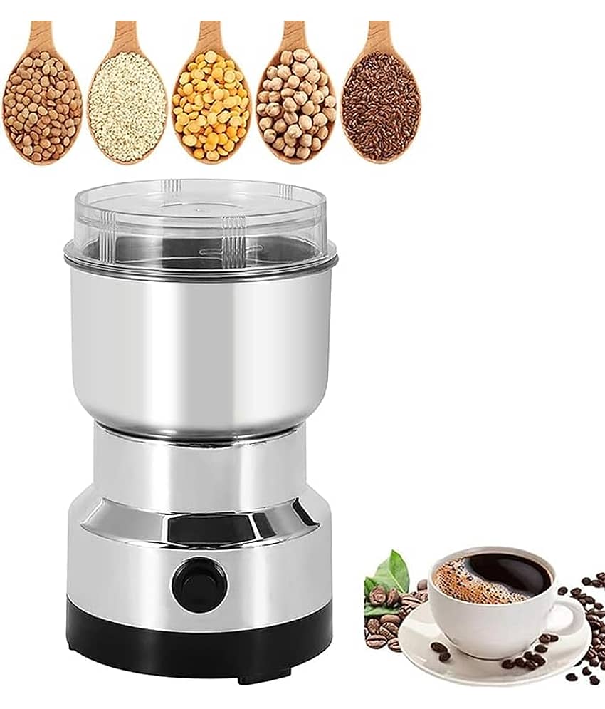 Mini Electric 150 Watt Stainless Steel Dry Mixer Grinder for Coffee and Spices