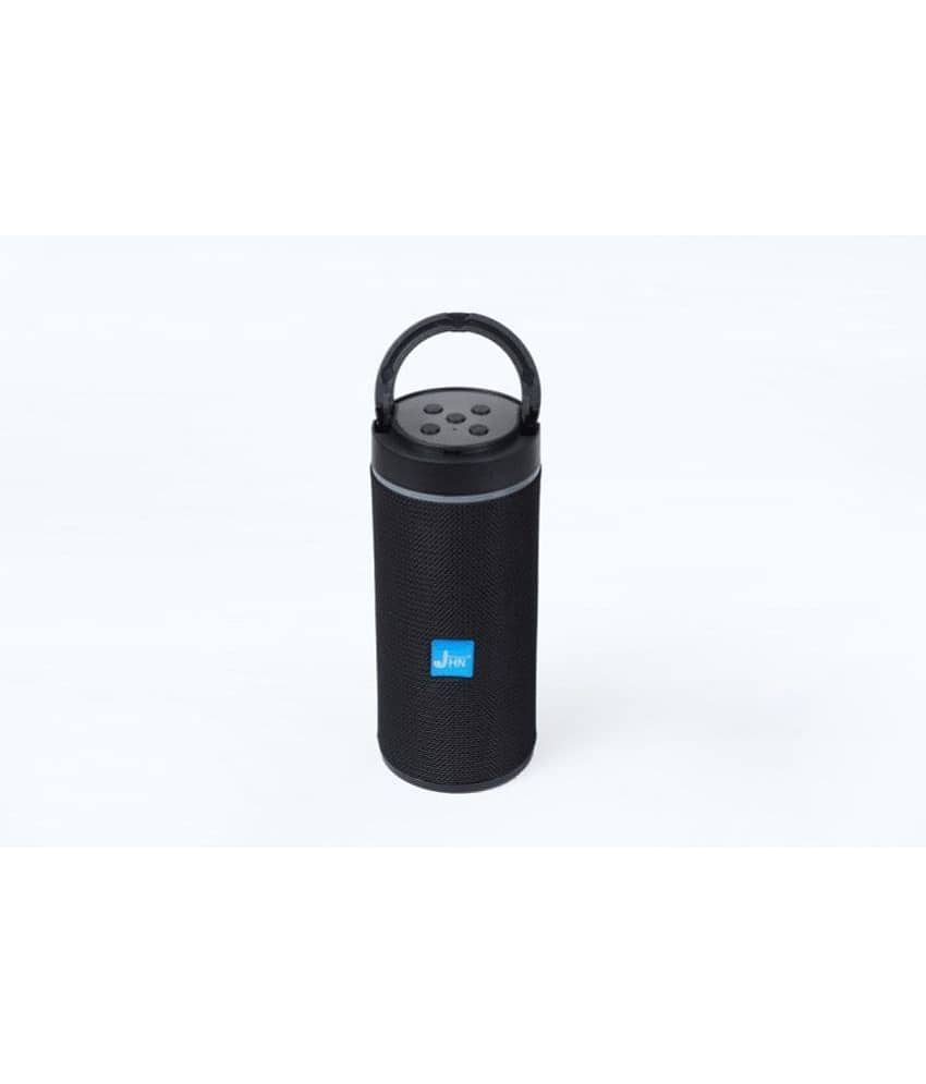 jhn JHN-124 10 W Bluetooth Speaker Bluetooth v5.0 with USB,SD card Slot Playback Time 8 hrs Black-Green view 2