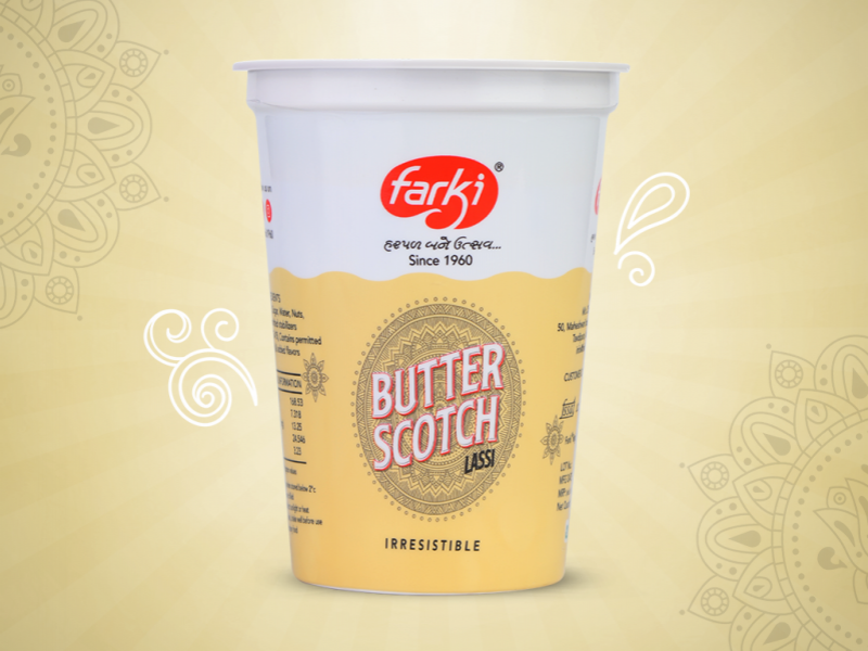 Butterscotch lassi (200 ml)