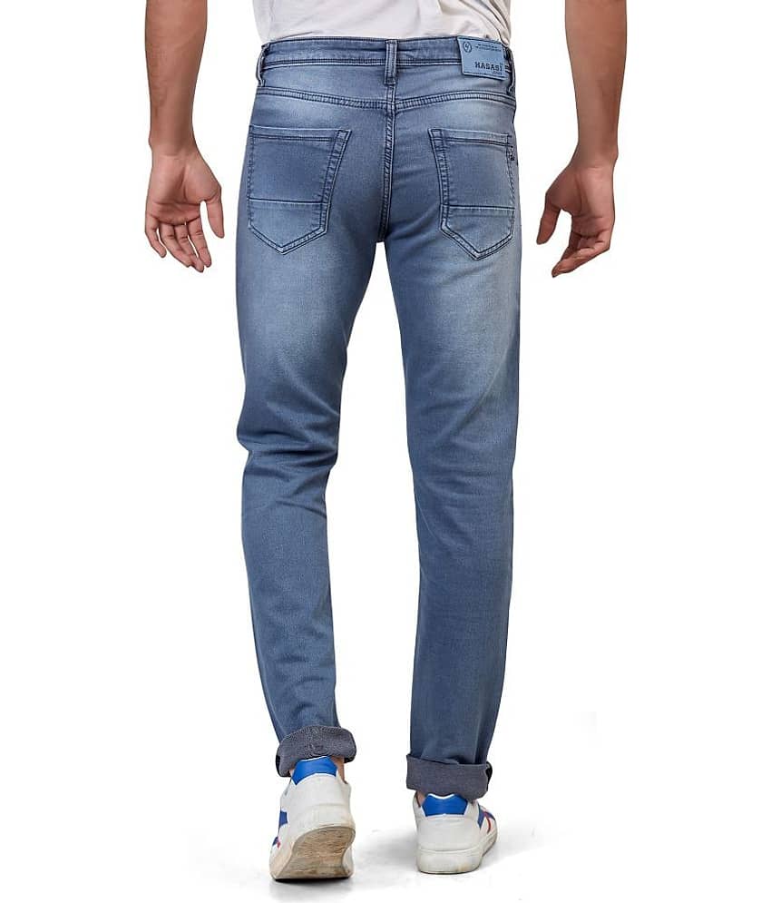 HJ HASASI Blue Regular Fit Jeans view 2