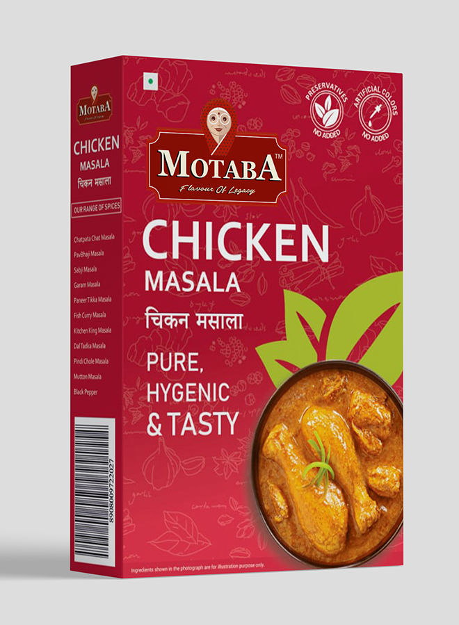 MOTABA Chicken Masala, 100 gm view 2