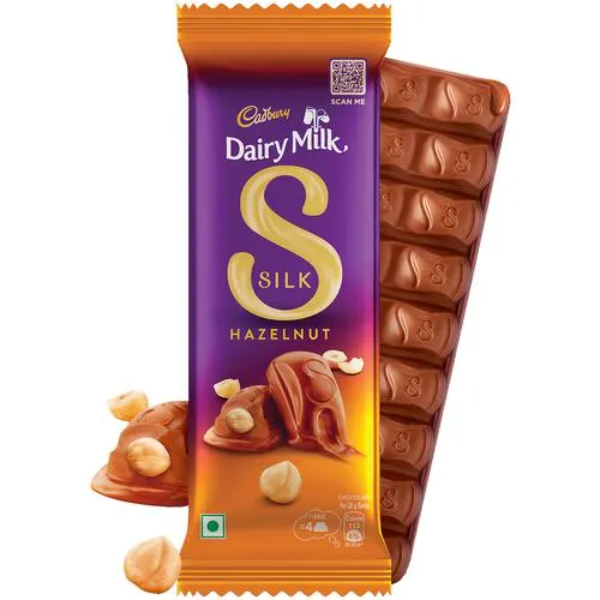Cadbury Dairy Milk Silk Hazelnut Chocolate Bar 143 Gms view 2